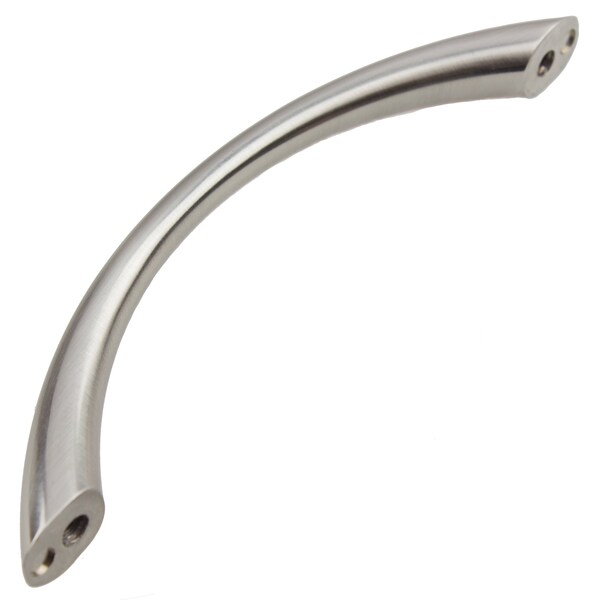 3-3/4 In. Center To Center Satin Nickel Arched Cabinet Pull - 4036-SN, 10PK